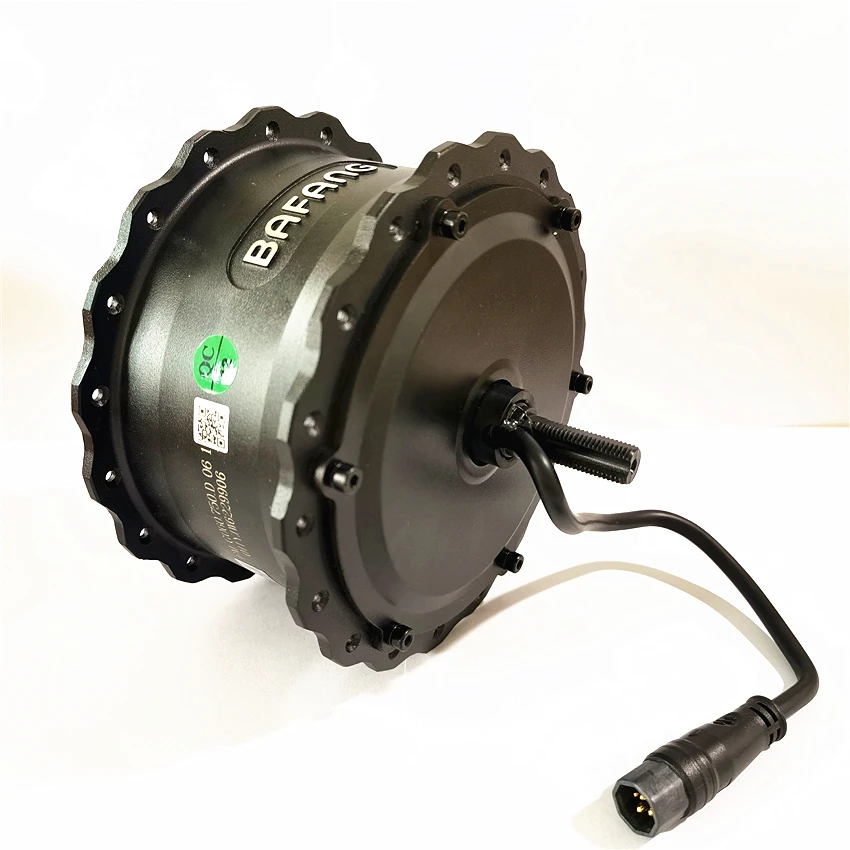 Bafang-Front Motor Wheel for Fat Bike 48V, 750W, 20*4.0, 24*4.0, 26*4.0 in, 135mm Dropout