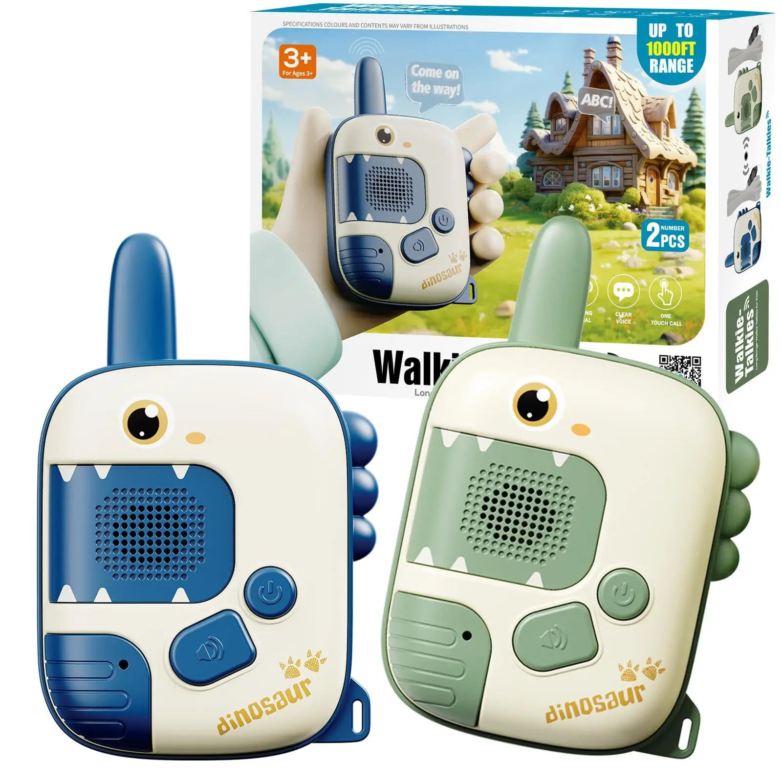 

Pink Unicorn Walkie Talkies Toys with LanyardsA for Outdoor Camping Games & Birthday Christmas Toys Gifts for Boys Girls Kids
