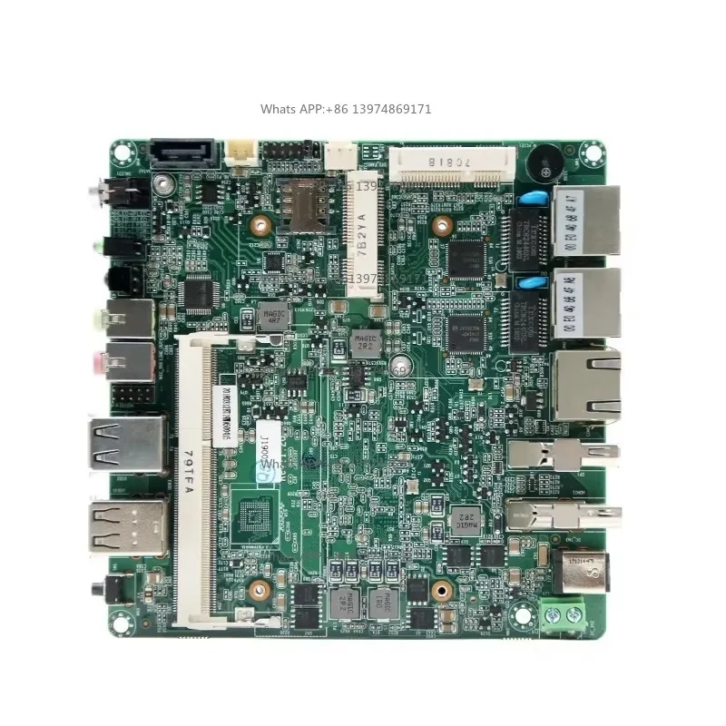 2 Lan Quad Core Mini-pcie Slot Baytrail J1900 Mini Nano Industrial Mainboard Firewall Router