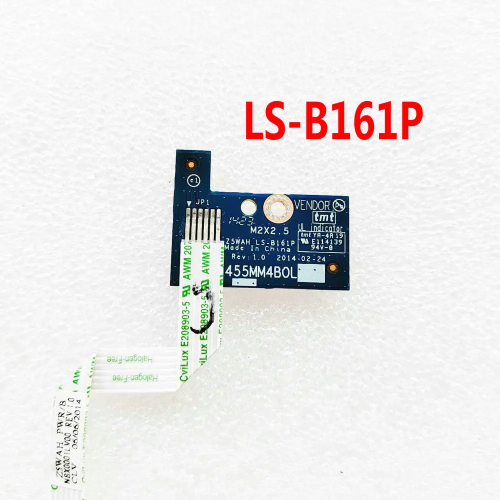 

LS-B161P 455MM4BOL Well Tested Power Button Board With Cable For Acer Aspire E5-511 E5-531 E5-571 E5-571G