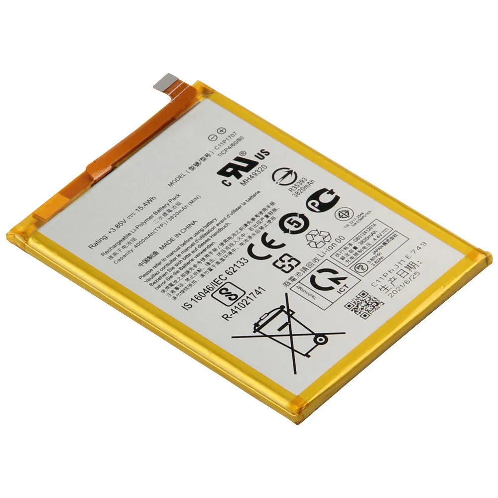 Replacement Battery For ASUS ZenFone Max M1 5.5" ZB555KL C11P1707 Rechargeable Battery 3820mAh