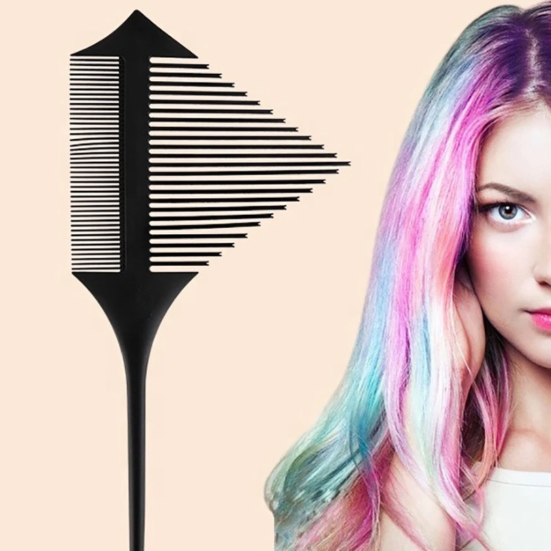 

1pcs Hair Dye Coloring Brushes Dual-Purpose Hair Coloring Dyeing Paint Tinting Comb Salon Hairdressing Hair Coloring Tool