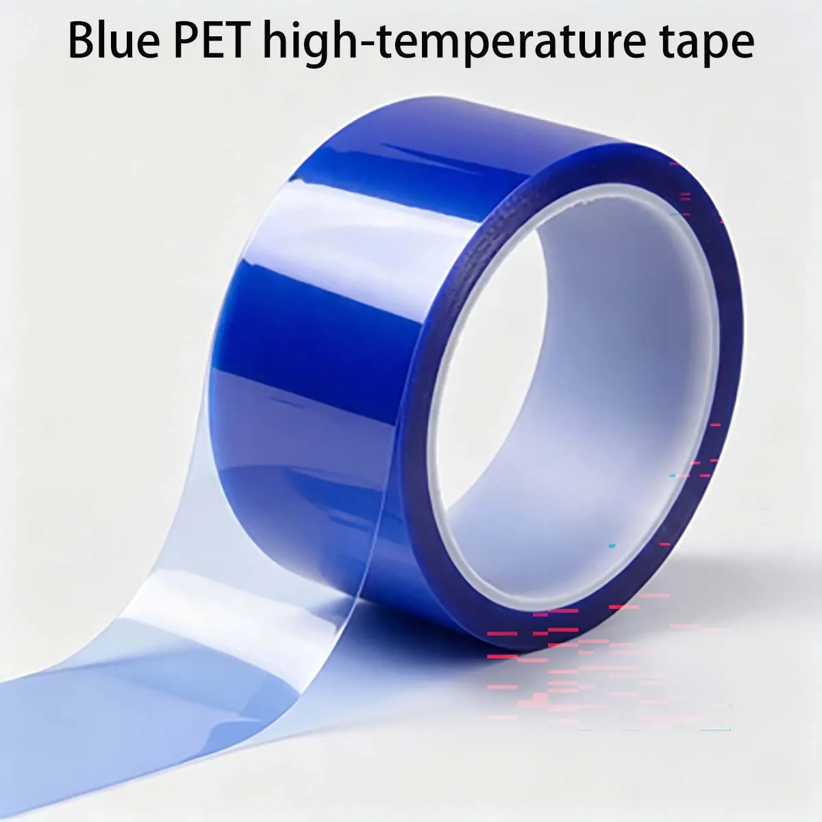 Blue PET High Temp Silicone Masking Tape No Residue For PCB Electroplating Spray Gold Plating Aluminum Mask