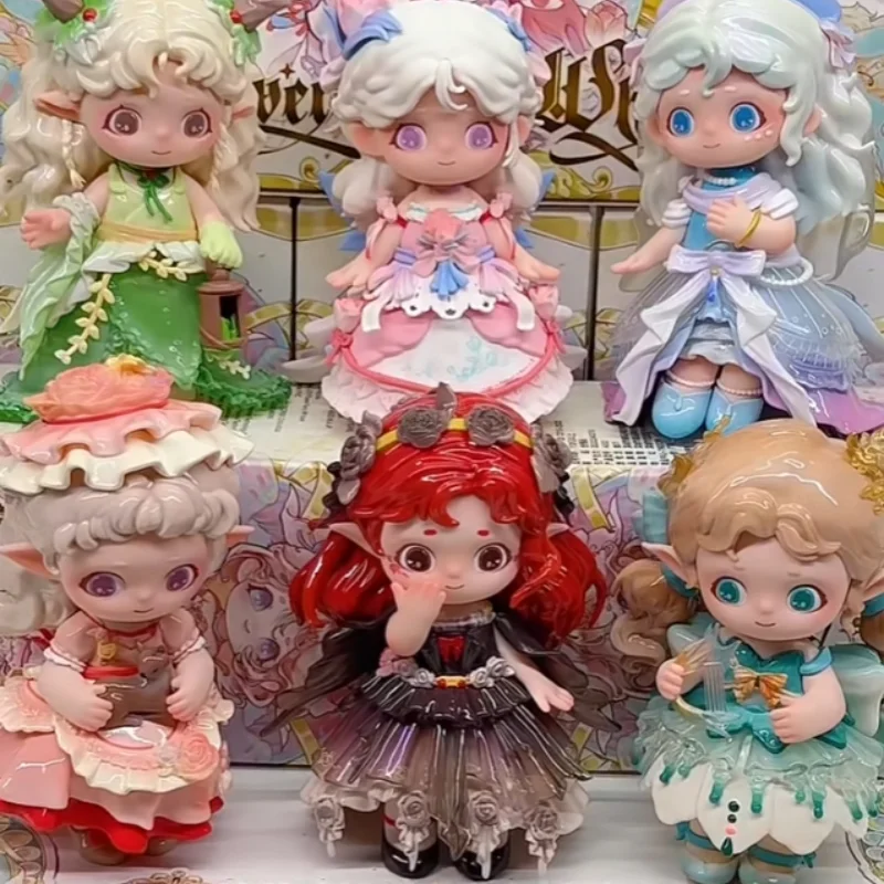 

Genuine Heyone Qiaoqiao Flower Fairy Whispers Blind Box Adorable Festival Gift for Girls Perfect Girlfriend Present Souvenir