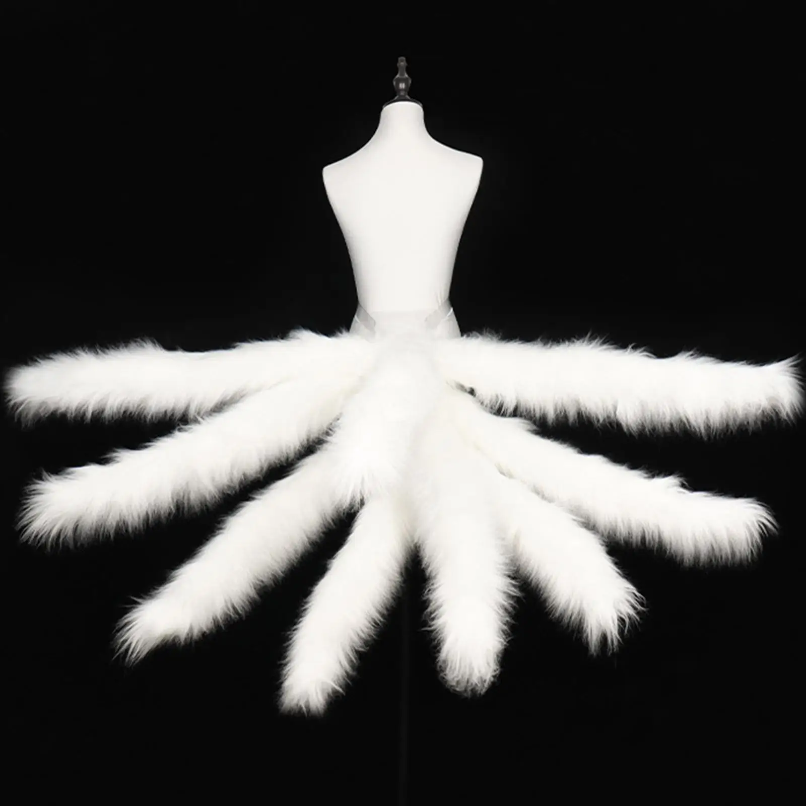

Animal Tail Anime Cosplay Tail Toys Decorative Fancy Dress Women Photo Props for Holiday Halloween Party Decor Prom Performance