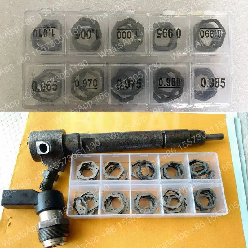 100pcs Good quality VDO Washer Shims Common Rail Adjusting Gasket for A2C59517051 BK2Q9K546AG 77550  92333  03l130277B