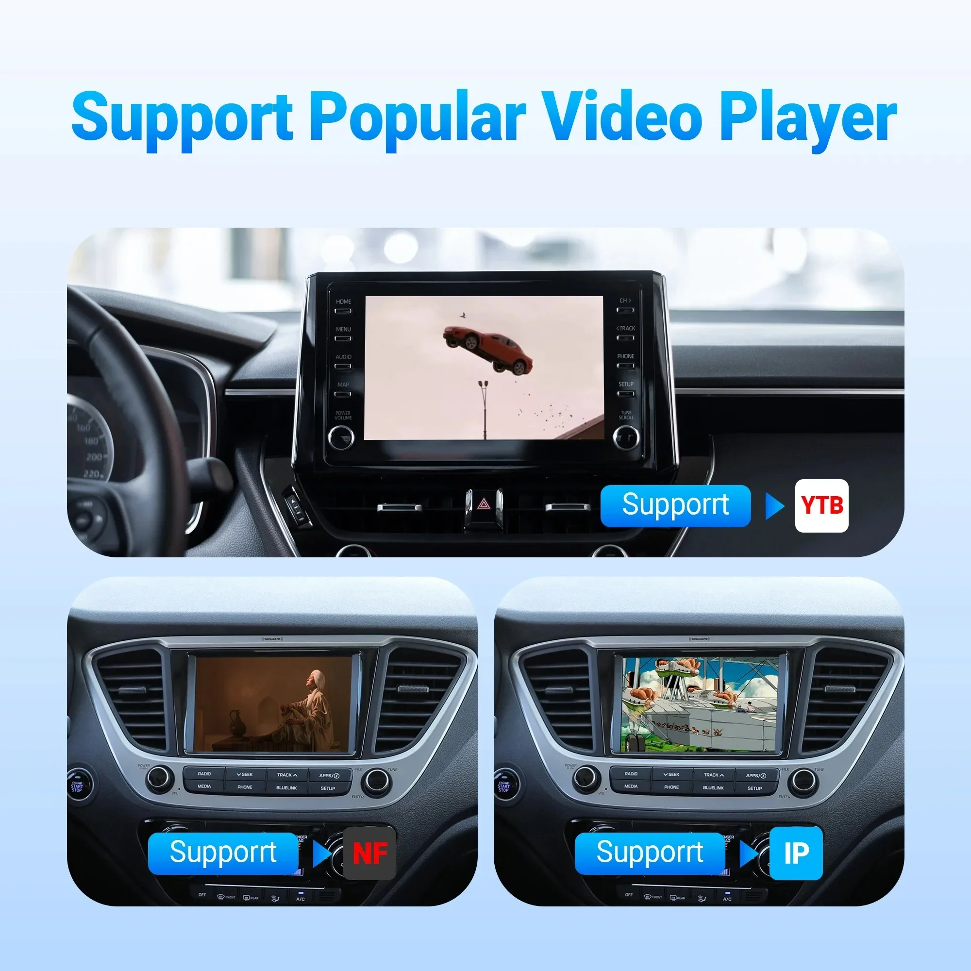OTTOCAST OttoAiBox P3 CarPlay AI Box Wireless Android Auto TV Box