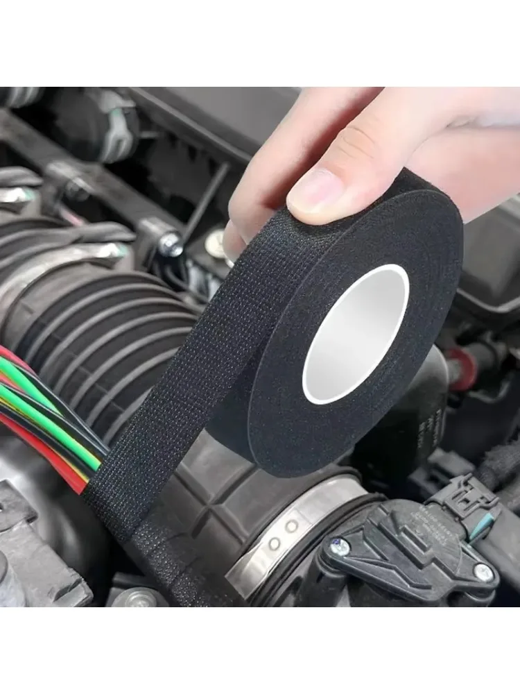 Elektrisches Klebeband, hitzebeständig, für Kabelbäume, wasserdicht, isolierendes Klebeband für Kabel und Leitungen, 1–10 Stück.