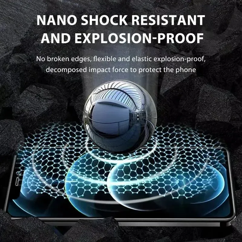 5 قطعة هيدروجيل فيلم آيفون 17 برو حامي الشاشة آيفون 17 15 13 11 14 12 16 برو ماكس زائد ميني XS الهواء ملحقات الهاتف #6