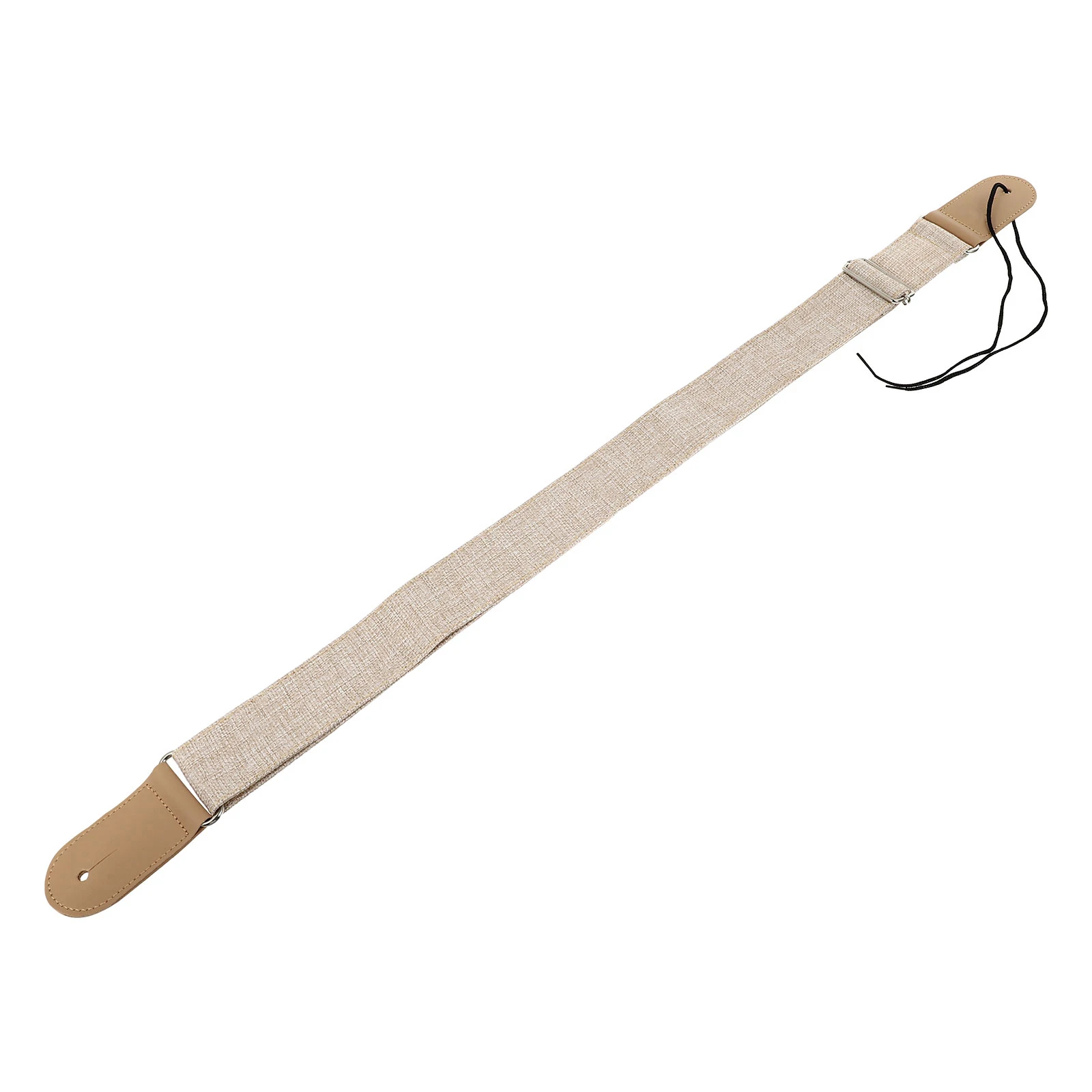 

Guitar Strap for Acoustic Electric Bass Ukulele Beige Straps Adjustable Durable Shoulder Belt Pressure Reduction Gift