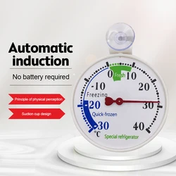Wskaźnik temperatury w lodówce -30-40 stopni Narzędzia pomiarowe Termometr okrągły Termometr do lodówki z zamrażarką