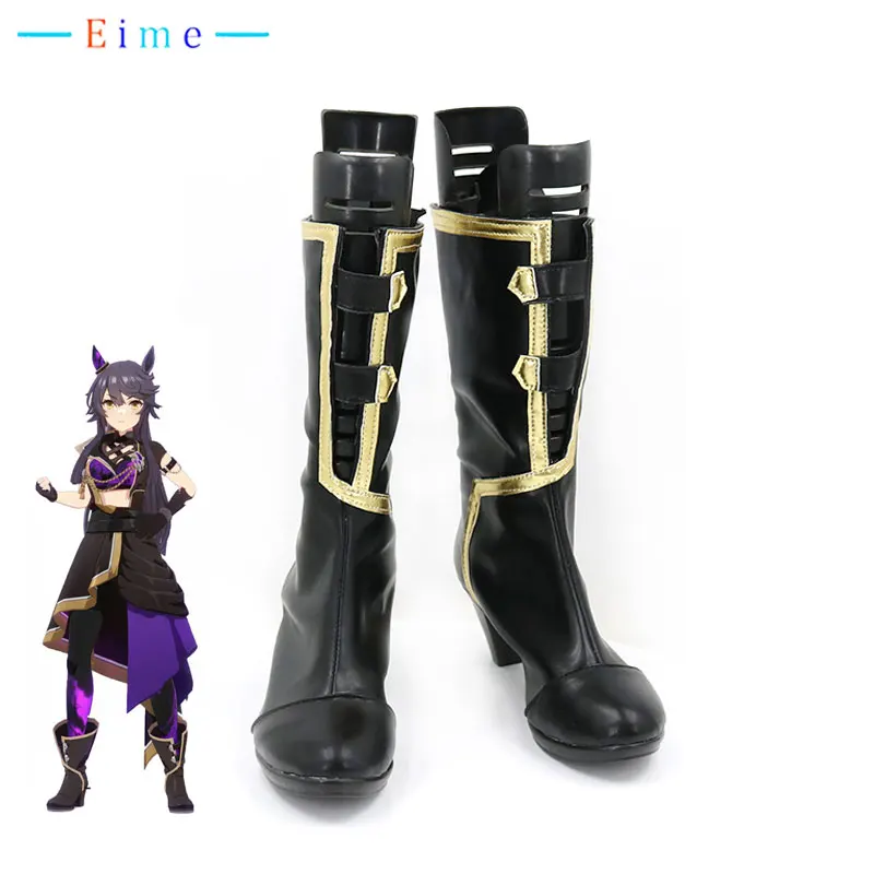 

Game Umamusume: Pretty Derby Narita Brian Cosplay Shoes Halloween Carnival Boots Cosplay Prop PU Shoes Custom Made