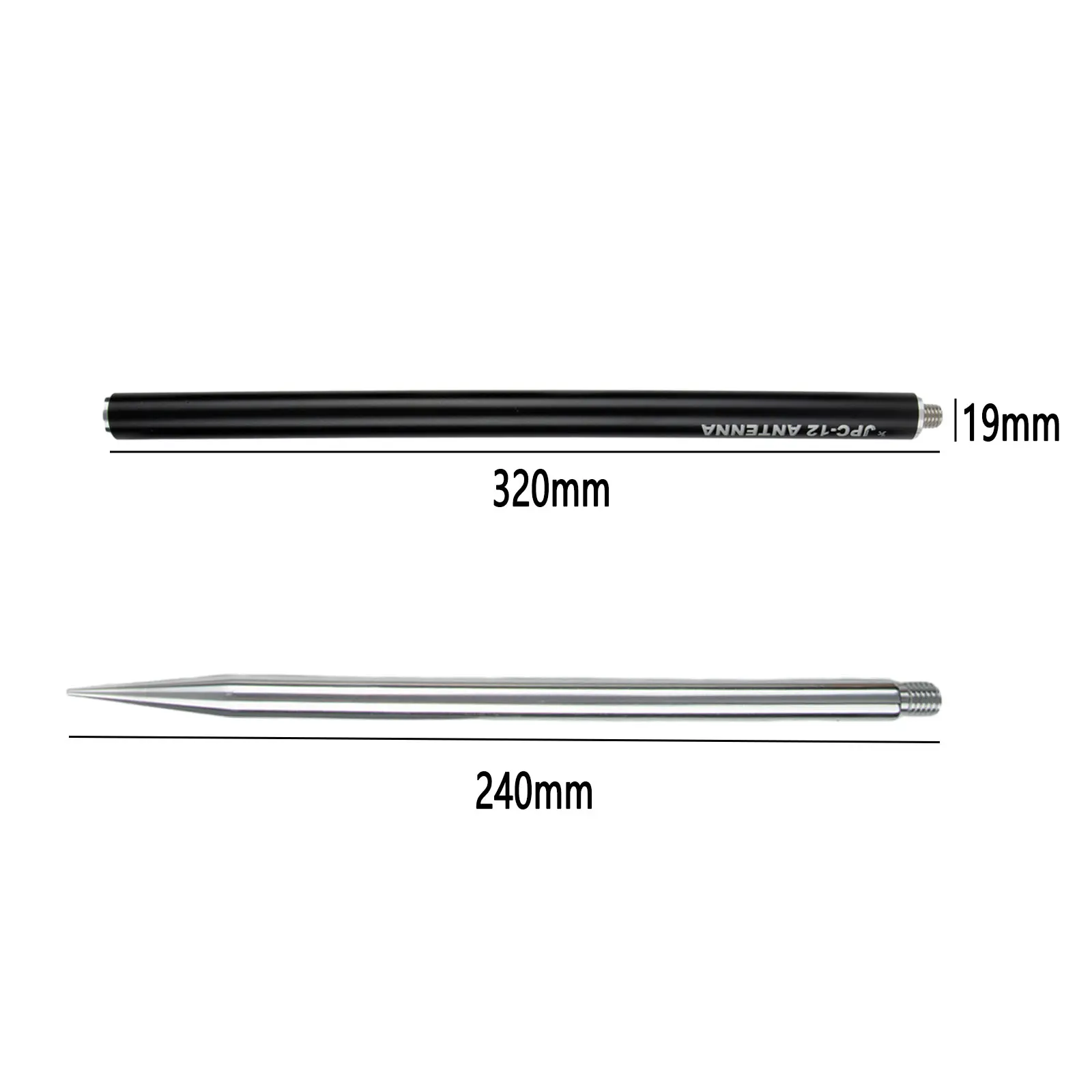 2.5M Stainless Steel Telescopic For Antenna 7MHz-50MHz 100W 8-Band For PAC-12 For Gp For Qrp For Ham Radio Shortwave Portable