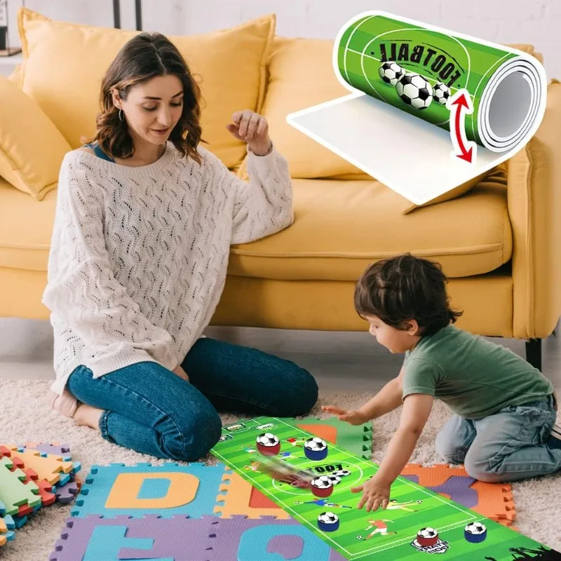 New for Kids and Adults (Football) Lotvic Tabletop Game for Family Party Tabletop Curling Game Family Indoor Interactive Game