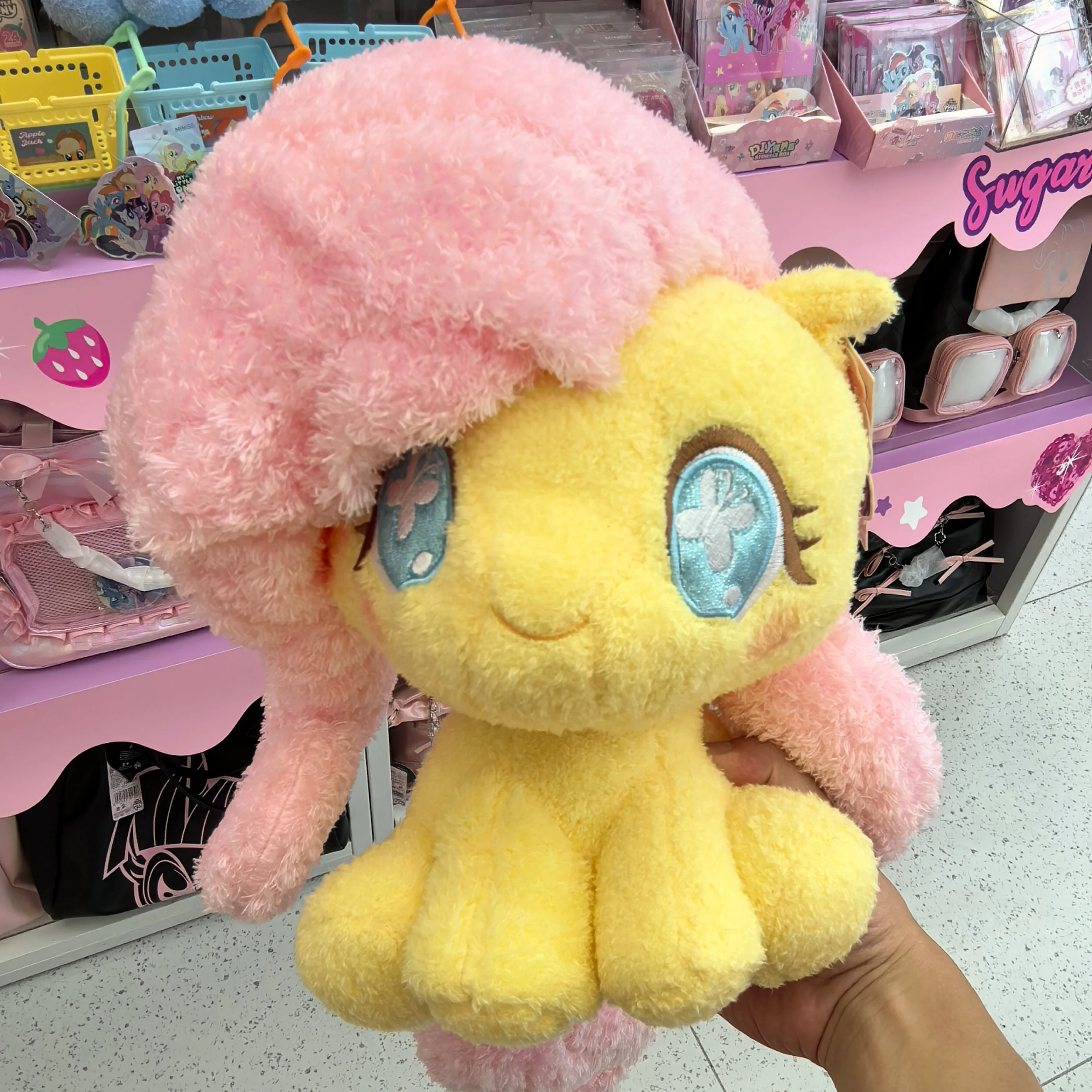 리틀 포니 Q 버전 앉아있는 봉제 인형 레인보우 대시 플러터쉬 트와일라잇 스파클 핑키 파이 귀여운 인형 팬들을 위한 선물