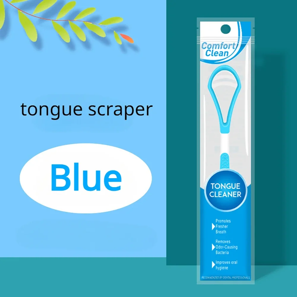 Очиститель для языка ротовой полости для взрослых двухсторонний скребок для чистки языка щетка профессиональный многоразовый очиститель языка