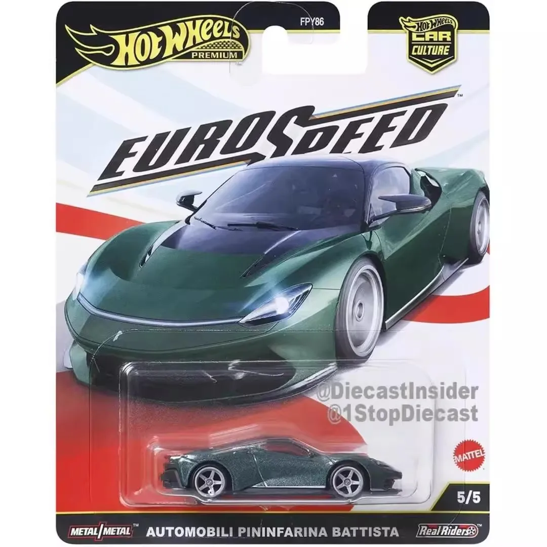 2025 nouveau modèle de voiture Hot Wheels 1/64 voiture Culture L Case (Mix 6) Eurospeed ensemble moulé sous pression modèle Collection alliage modèle de voiture jouet cadeau