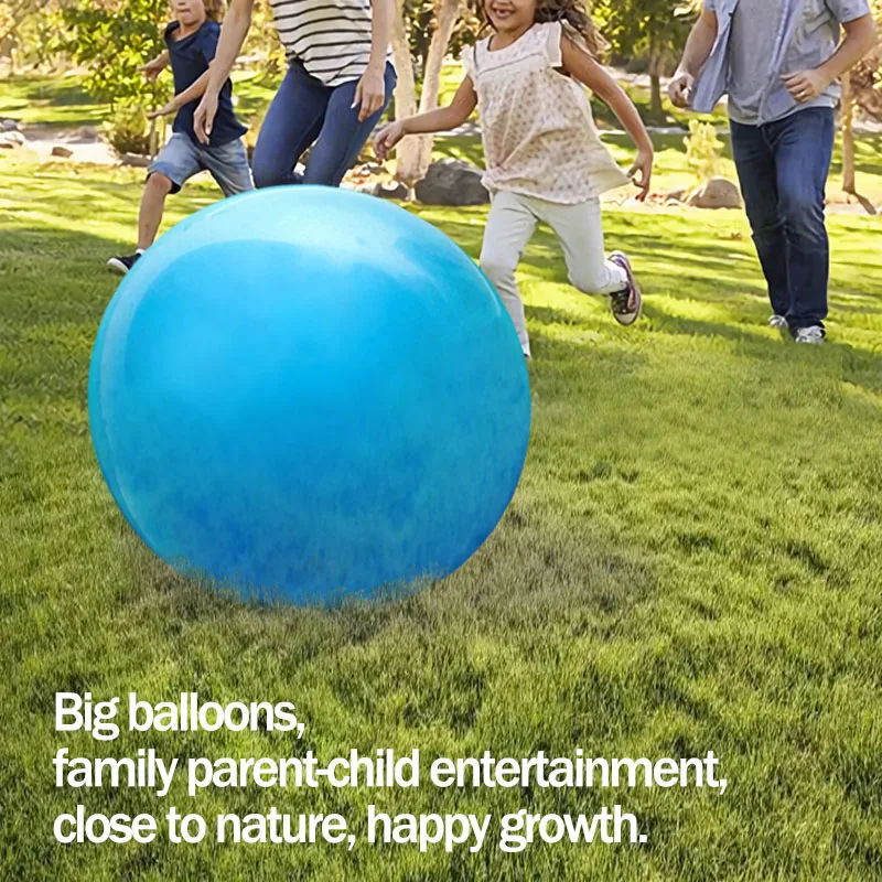 Gigantische buitenballonnen, ronde ballonnen voor kinderentertainment, familieactiviteiten, veelkleurige feestdecoratieballonnen, park buitensport, bruiloft en vakantiedecoraties