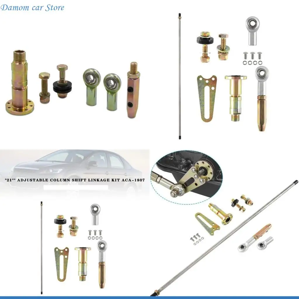 

A2UC Adjustable Column Shifting Linkage set Precisions Shifting Replaces -1807 Automotive Transmission Part Suitable for Car