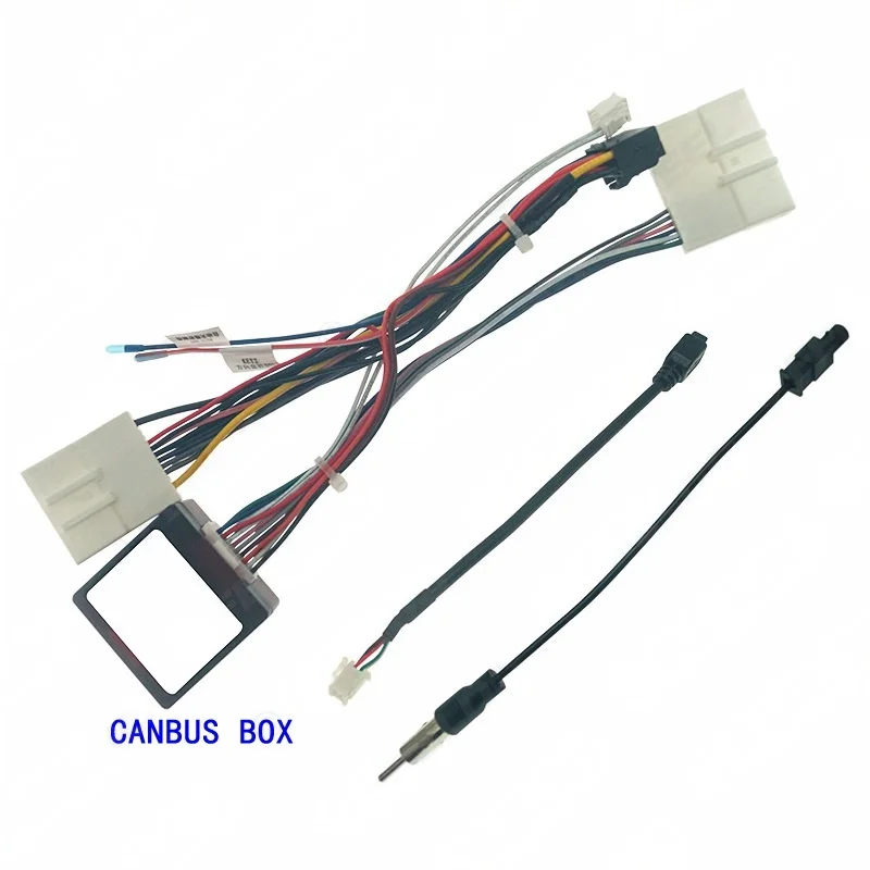 Radio Wiring Harness Adapter CAN Bus Decoder  Cable for Renault Clio-4 Captur