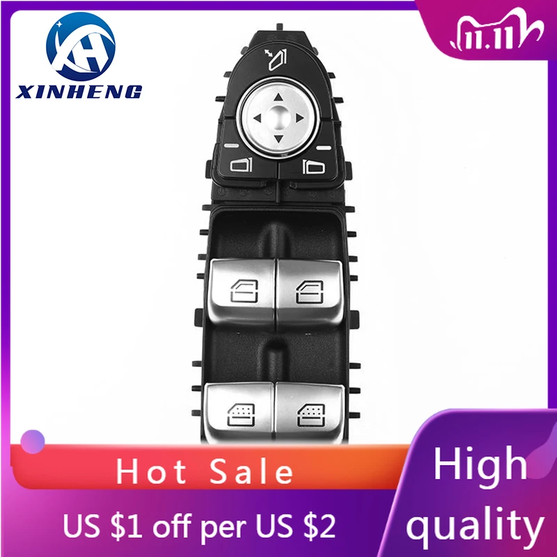 

Power Window Control Switch For Mercedes-Benz W222 V222 X222 S300 S350 S400 S550 S600 S63 2013-2017 A2229050809
