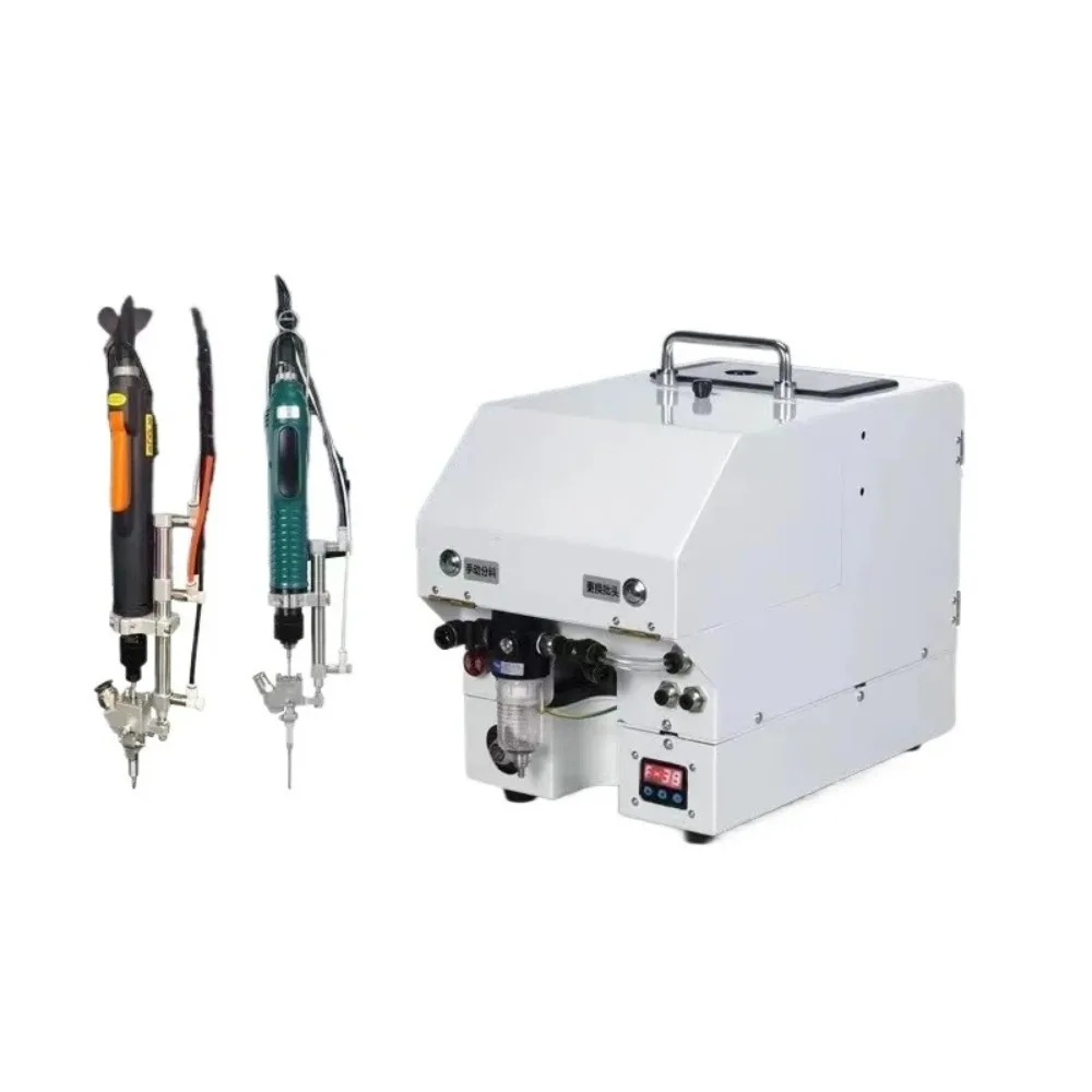 

Semi-automatic electric blowing type, automatic locking screw machine, small hand-held locking screw machine