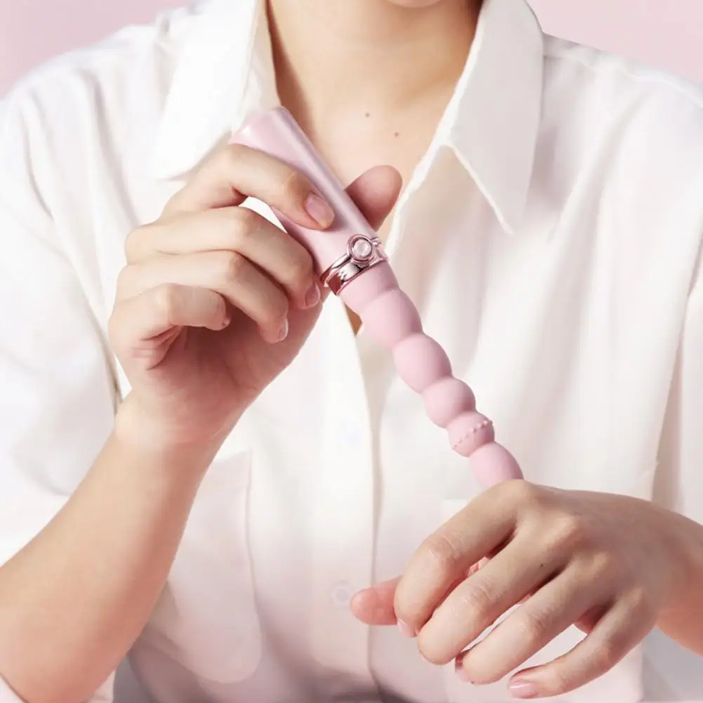 Anal Stimulator ชาร์จง่ายใส่ซิลิโคน Anal Plug ชาร์จลิปสติก Vibrator สําหรับในร่ม