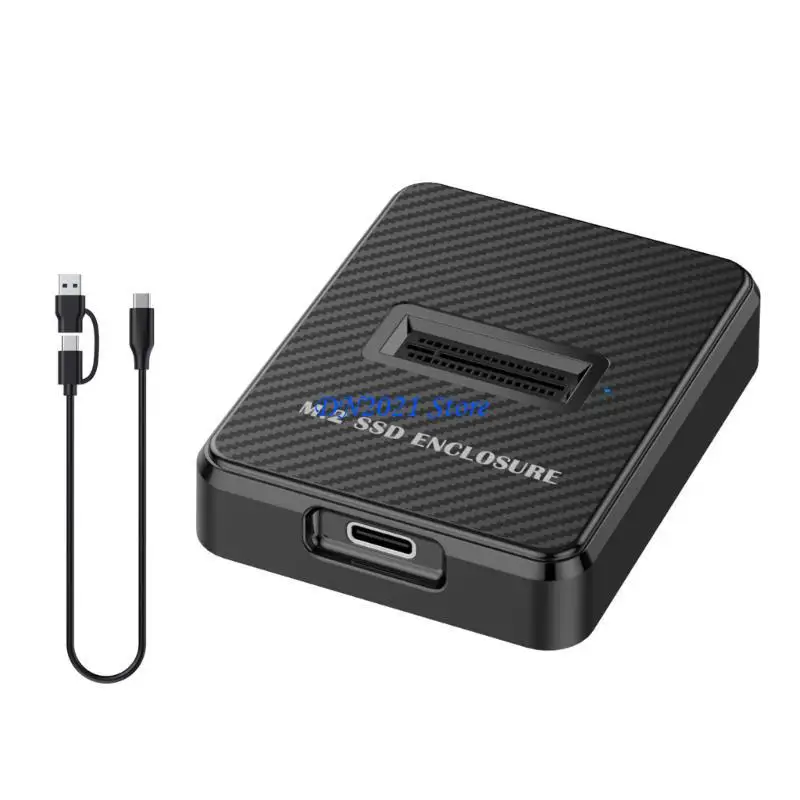 

F3KE Easy to Use M.2 Disc Case M.2 Nvme To USB C Docking Station Rapid 10Gbps Transfer,Accommodates Up to 2TB Drive