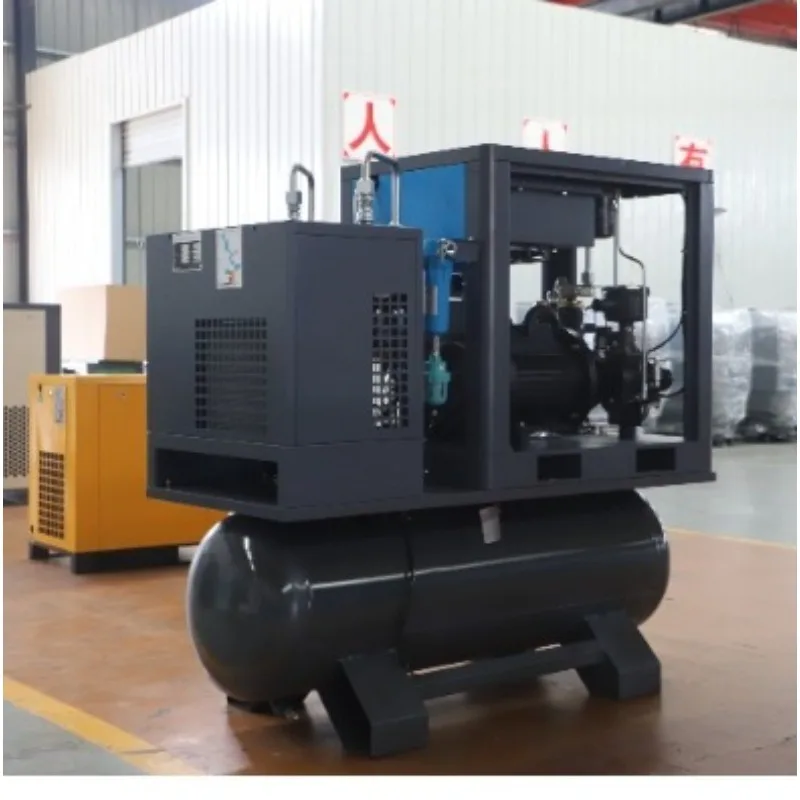 15HP 20HP Integrated Screw Air Compressor 8bar 415V 50HZ 3 Phase Refrigerated Dryer Spray Painting Core Engine Motor
