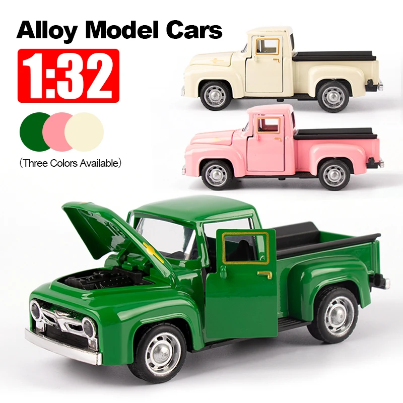 1：32 Alloy Car Model Simulation Cartoon Cute Children's Bus Pull Back Toy Tabletop Small Decoration Toy