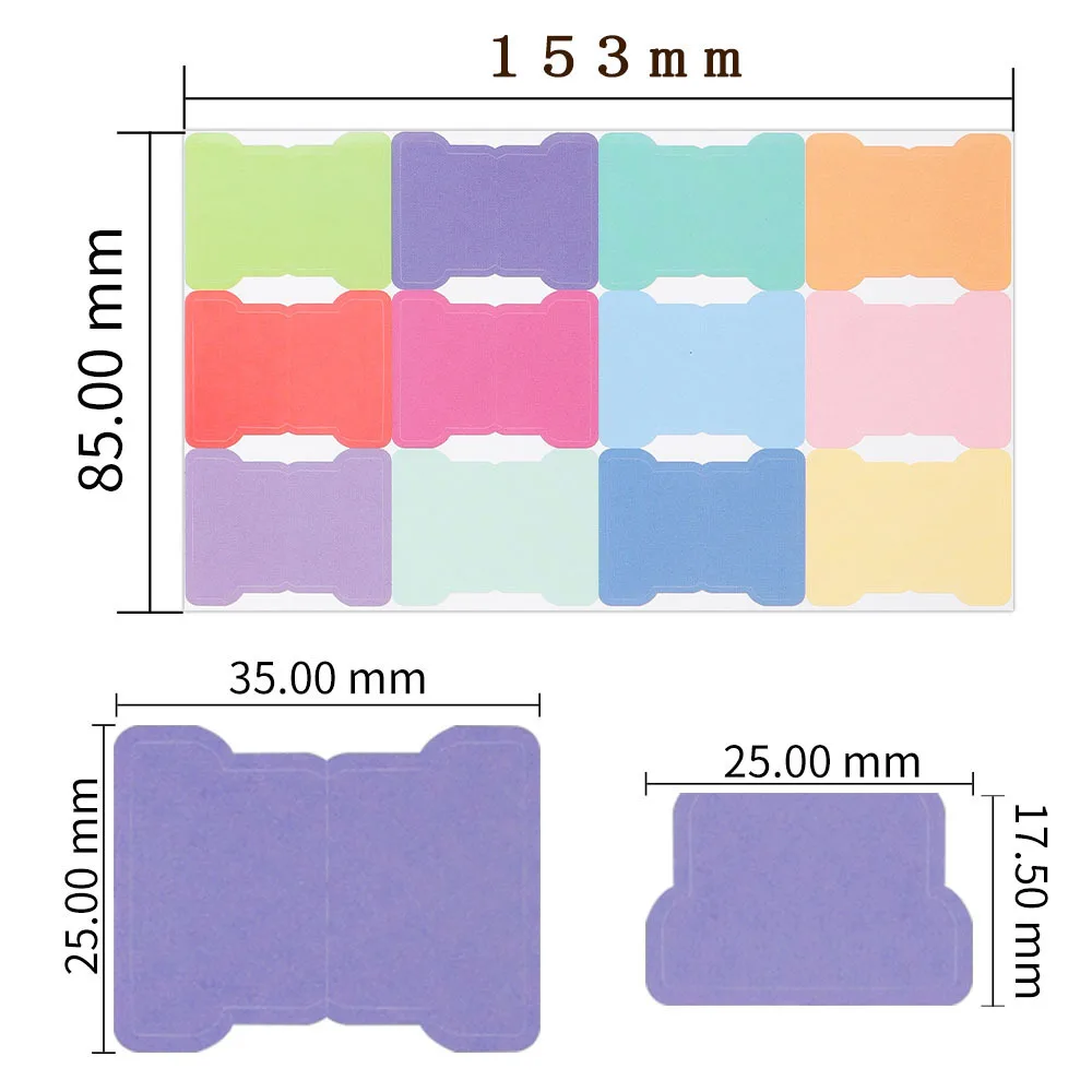 

Указательные вкладки, самоклеящиеся красочные маркеры для записывания страниц для папок с файлами тетрадей, аннотация для офиса и школы