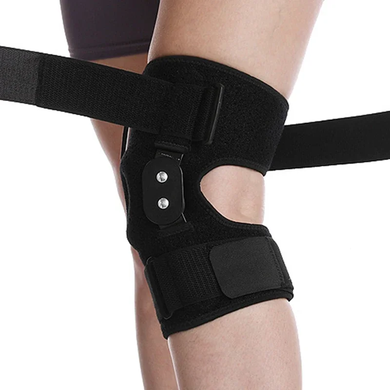 1PC Adjustable Hinged Knee Brace Knee Support Wrap for Meniscus Tear Patellar Tendon Support Pain Relief Strains Sprains etc