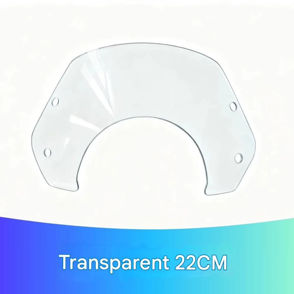 For Today 50 Scooter Dedicated Windshield High Transparent Chest Guard Windshield Modified Parts