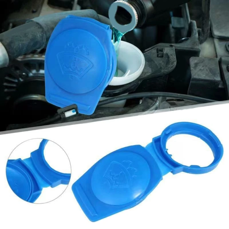 Car Windshield Washer Fluid Reservoir Tank Cap 3Q0955455 Reservoir Cover for Porsche Cayenne for Ford for Land for SUBARU