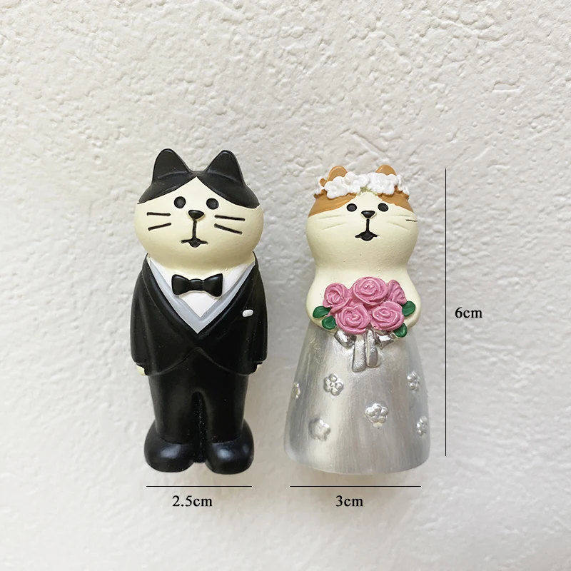 2PCS Couple Wedding Groom and Bride-to-Be Handles, Wedding Decorative Cabinet Pulls, Wedding Gifts and Home Decor Wardrobe Knobs
