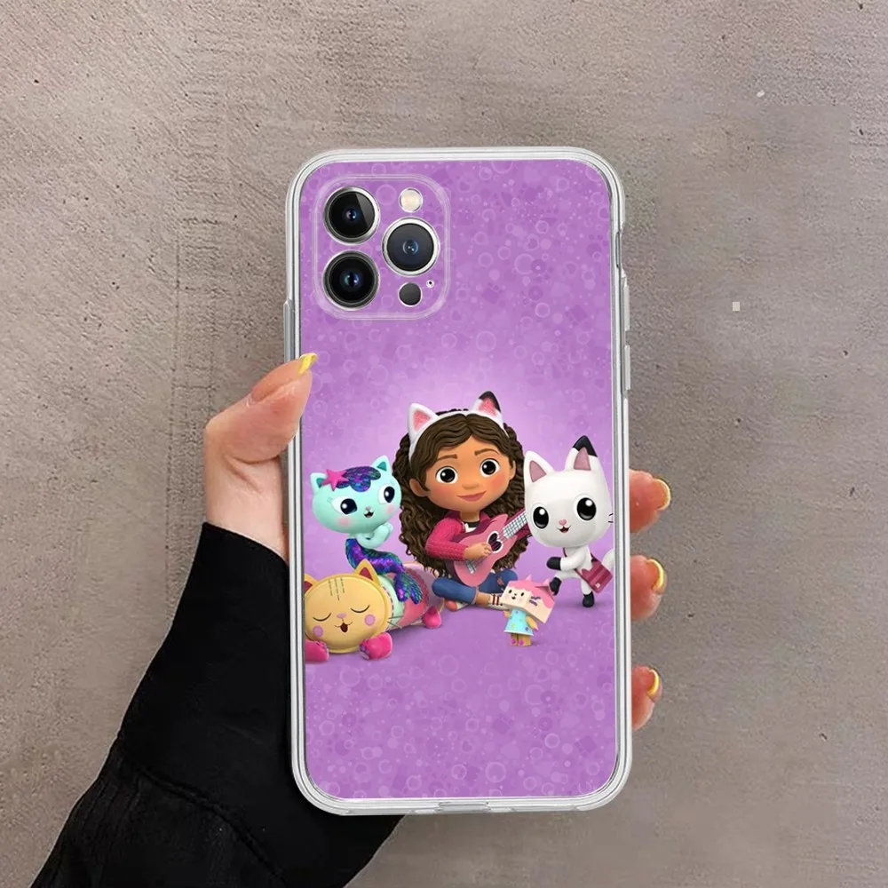 Cute G-Gabbys D-Dollhouse Phone Case For IPhone 16 15 14 13 12 Mini 11 Pro XS Max X XR SE 6 7 8 Plus Soft Silicone Cover