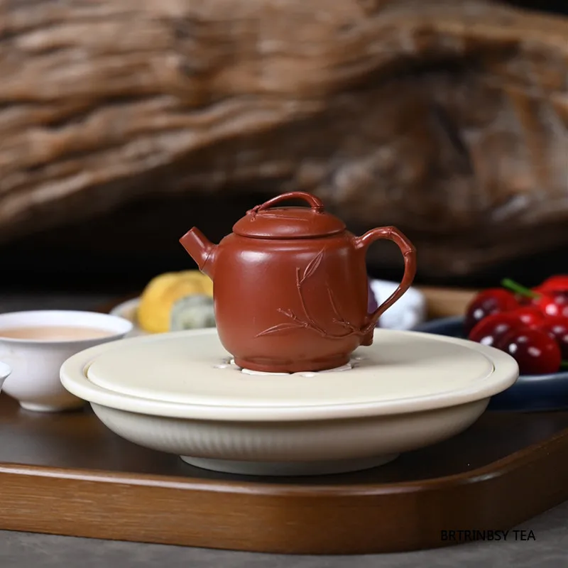 

80ml Chinese Handmade Yixing Purple Clay Teapot Small Capacity Zisha Tea Pot Beauty Tea Infuser Kettle Household Tea Set Teaware