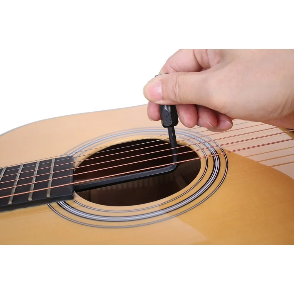 4mm 5mm Guitar Truss Rod Tool Hex-Key Tool For Acoustic Guitar Truss Rod Neck Adjustment Black L Shape Wrench