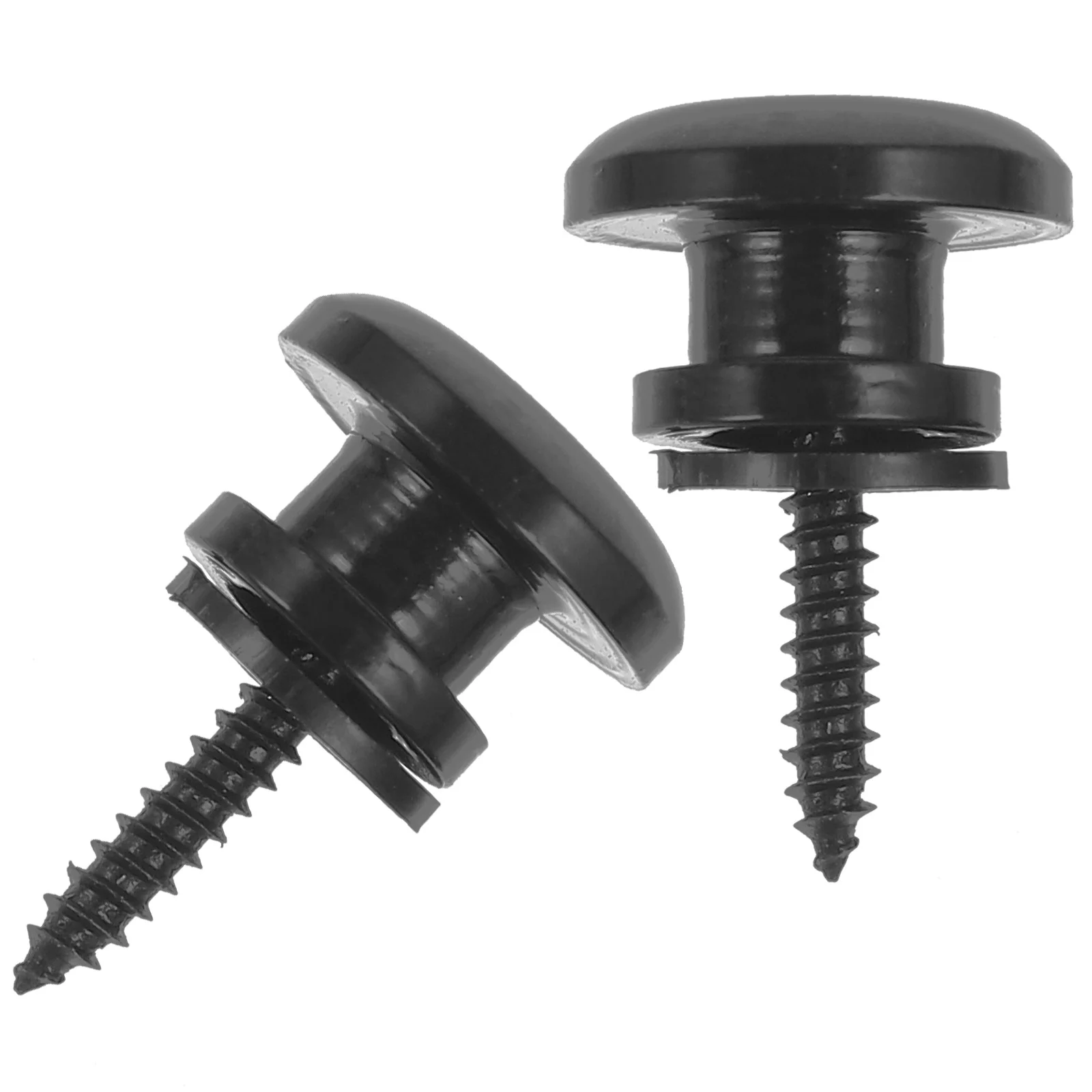 

2Pcs Guitar Strap Locks Set Zinc Alloy Rust Resistant Lock Pin Buckle for Guitar Bass Ukulele Repair Strap Lock