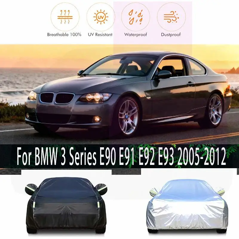 

Для BMW 3 серии E90-E93 2005-2012 наружная защита водонепроницаемый пылезащитный снежный солнцезащитный козырек внешние автомобильные чехлы