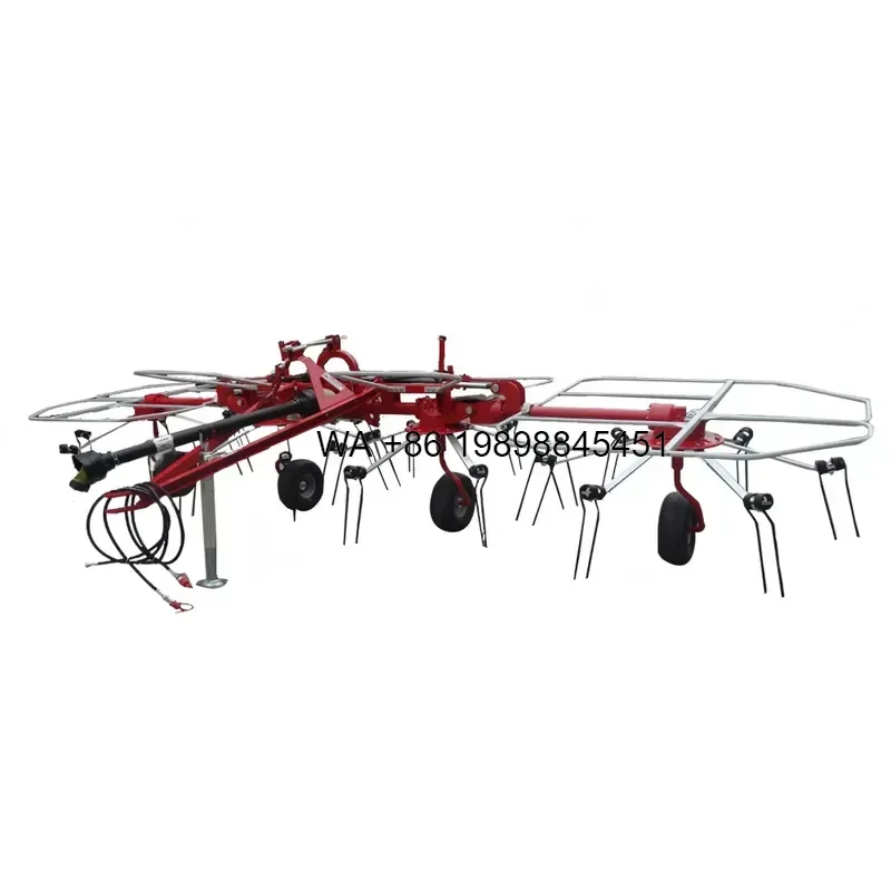 Wmwmnu For Towing Hay Rake Agriculture 3 Point Hitch Rotary and Tedder Farm Equipment Grass Turner