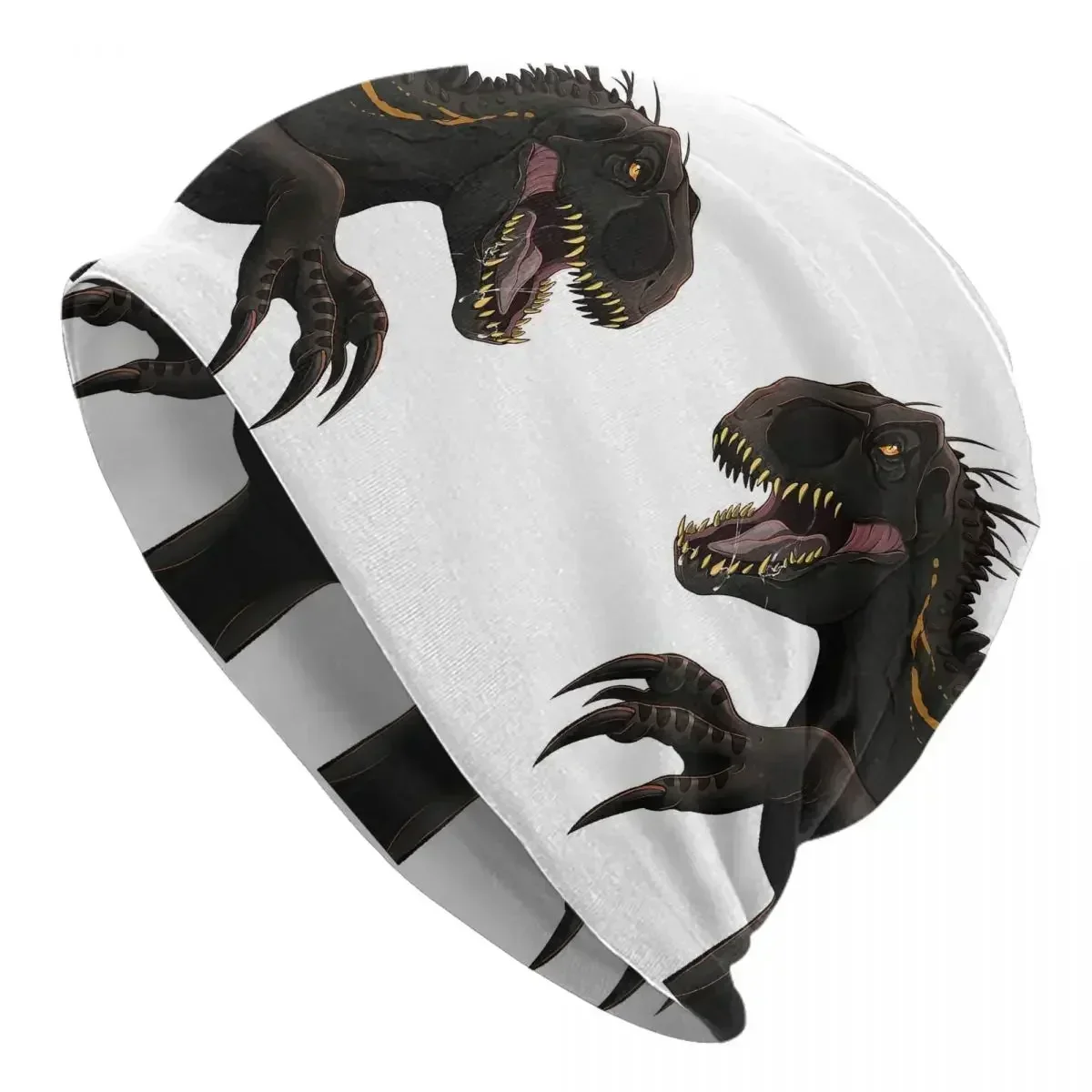 

Jurassic World Indoraptor Warm Knitted Cap Fashion Bonnet Hat Autumn Winter Outdoor Beanies Hats for Unisex Adult