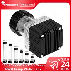 FREEZEMOD RGB Water Tank One-piece Reservoir With Pump 650L/H Integrated PWM speed control head 3.5 Meters Flow MOD PUB-EG6PD