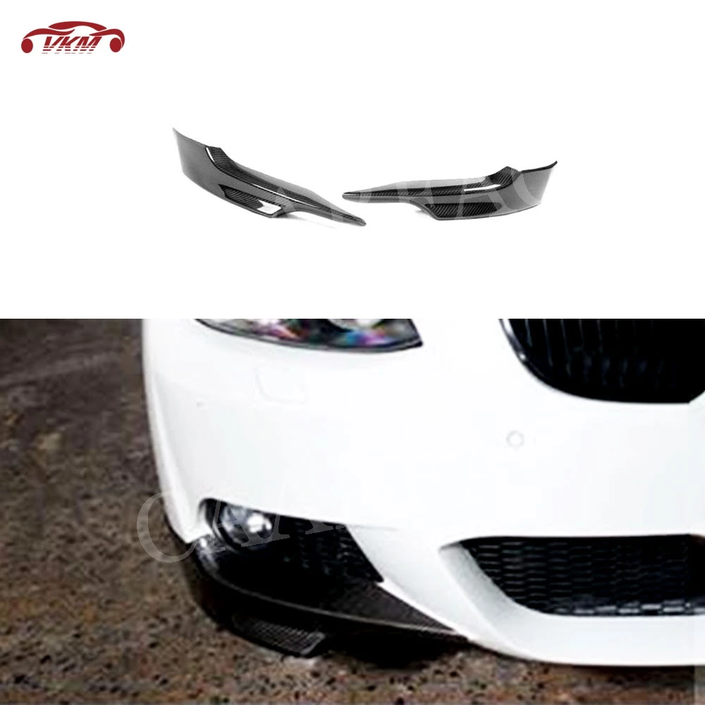 

Carbon fiber Material Front Splitters FRP Black Flaps Aprons for BMW 3 Series E92 E93 M Tech Sport 2007 2008 2009