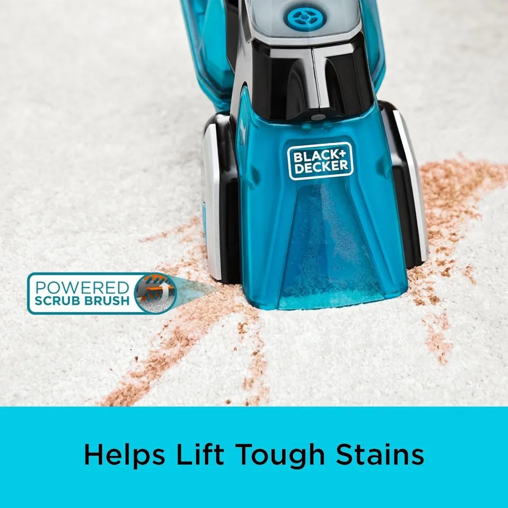 Cordless Spill and Spot Cleaner - Portable Battery-Powered Cleaning Solution for Quick Cleanups and Stain Removal