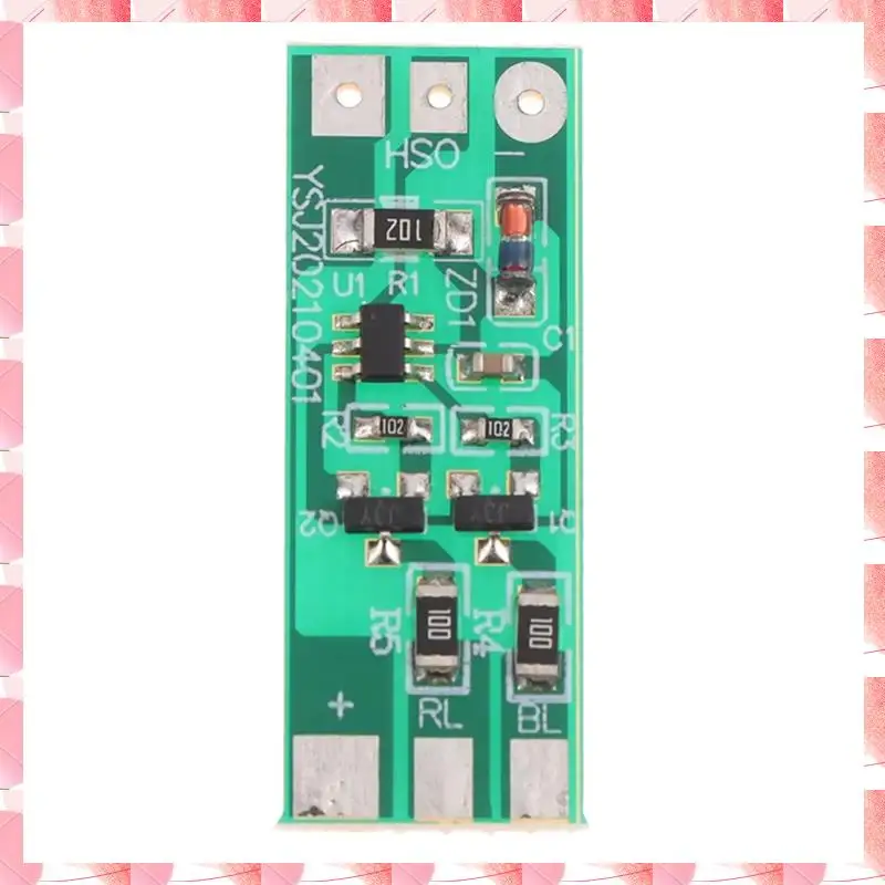 JAJA 3-12V Flashing LED Light Module Red Blue Two-Color Pair Flashing For Car Model Bicycle