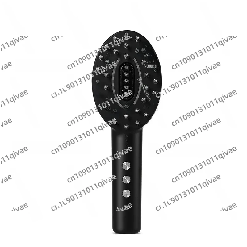 Microcurrent Scalp Massager Comb Growth Device With Red Blue Light Therapy Hair Care Nourishment