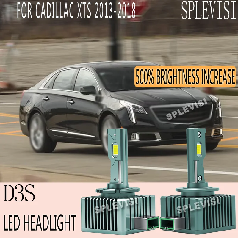 

6000K White 24000LM Bright Light Plug-and-Play D3S/42302 Car Headlight Bulbs LED For Cadillac XTS 2013 2014 2015 2016 2017 2018