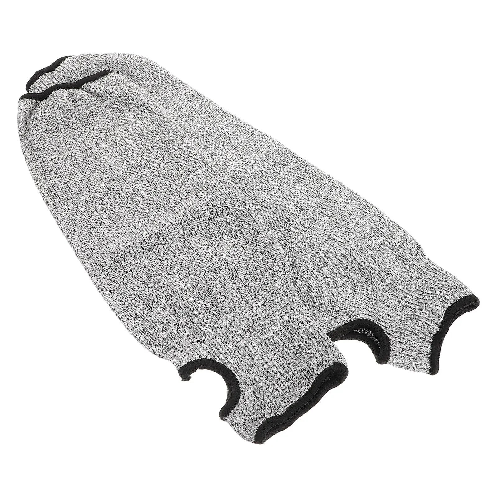 

2 Pcs Cut Arm Long Sleeves Protector Anti-cutting Guard Hand Tool Knitting (13 Stitches) Cut-resistant Covers for Work Welding