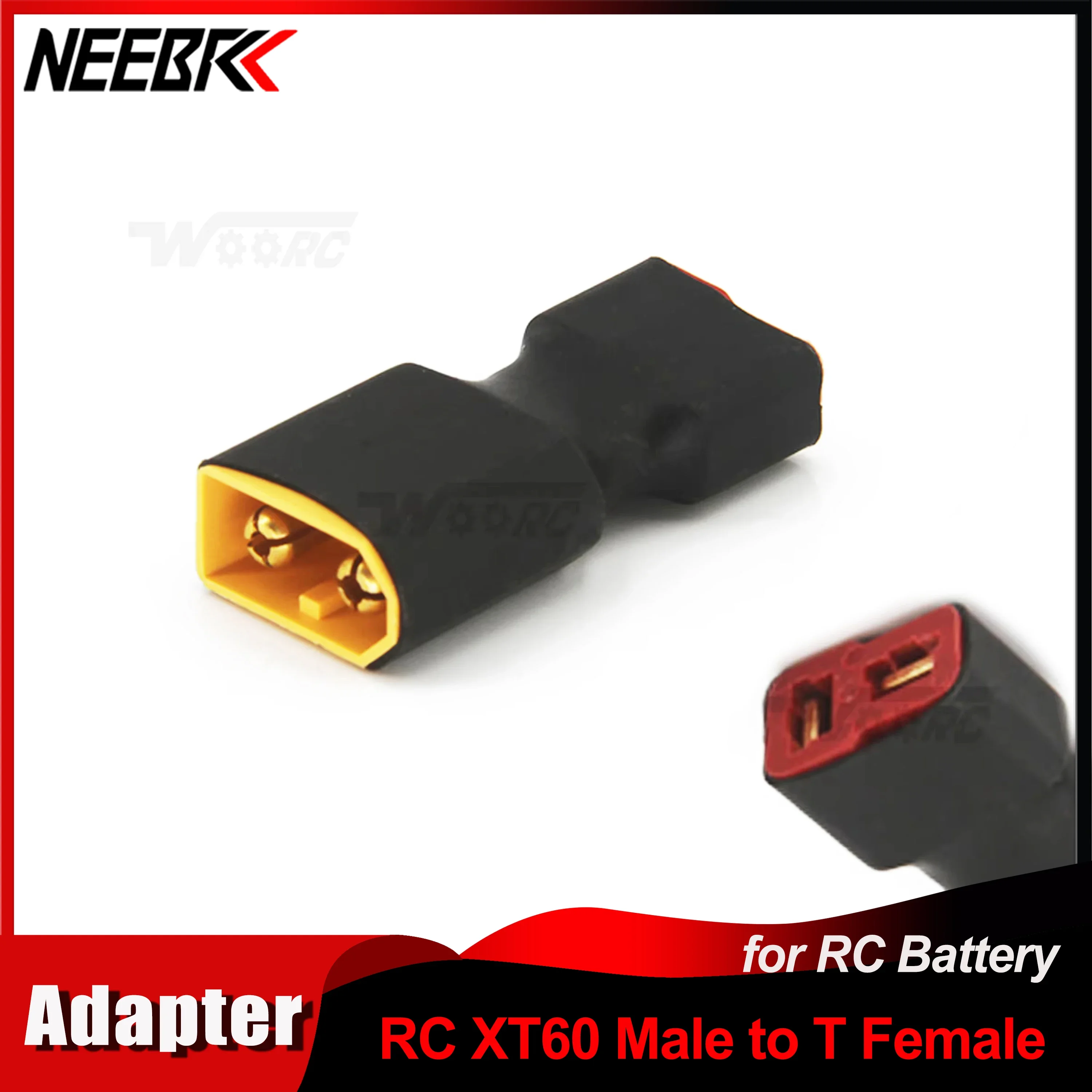 

NEEBRC RC XT60 Male To Deans Plug Female T Connector Adapter Car Plane fpv Lipo Battery ESC Motor Switch Wholesale Car Parts